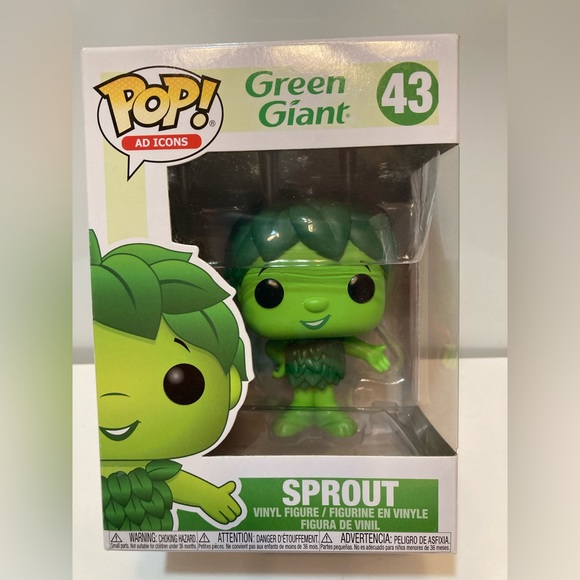 Pop Green Giant Sprout Figure - Picture 1 of 6